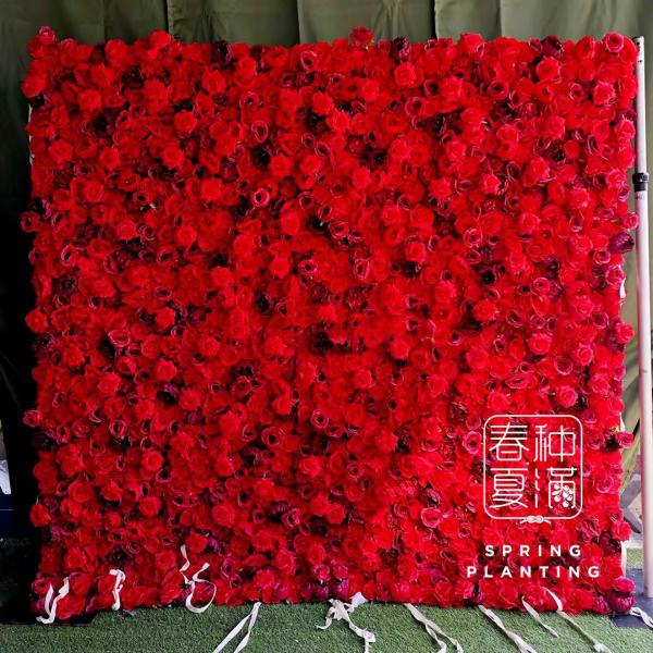 Artificial Flower Wall Backdrop