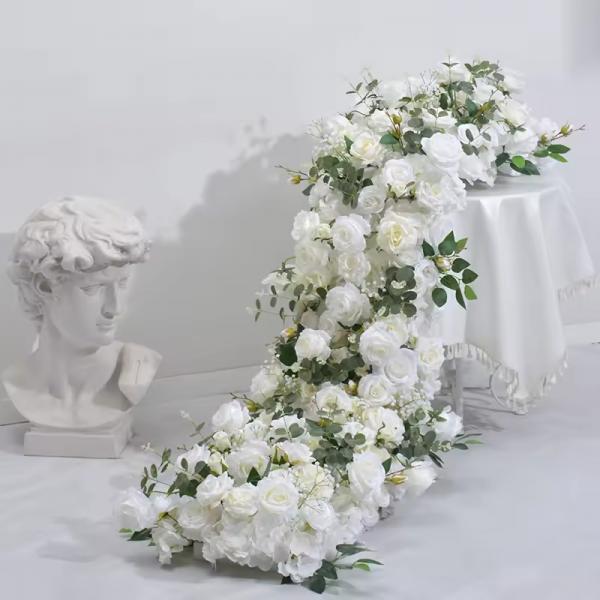 Artificial Flower Wedding Garland Runner