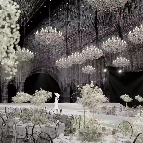 Ceiling Decoration Banquet Wedding Hall 