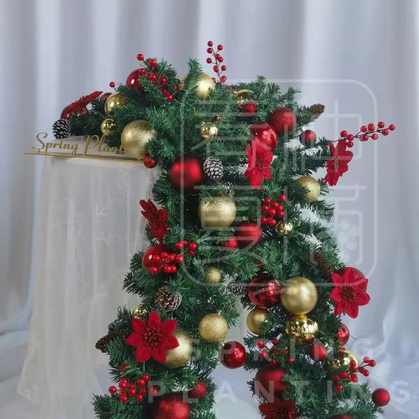 Christmas Artificial Flower Runner