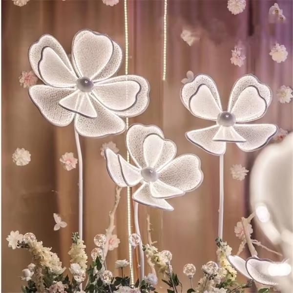 Flower shaped Wedding Lights Decoration