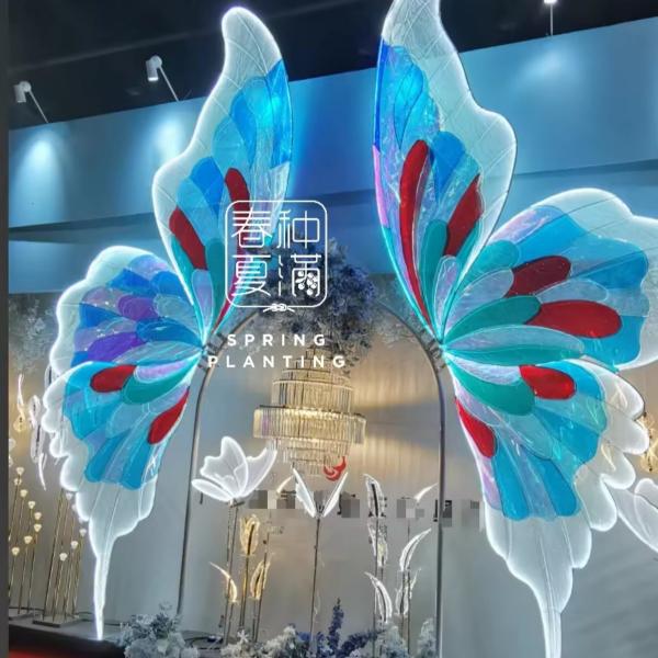 Glowing Butterfly Wedding Decoration