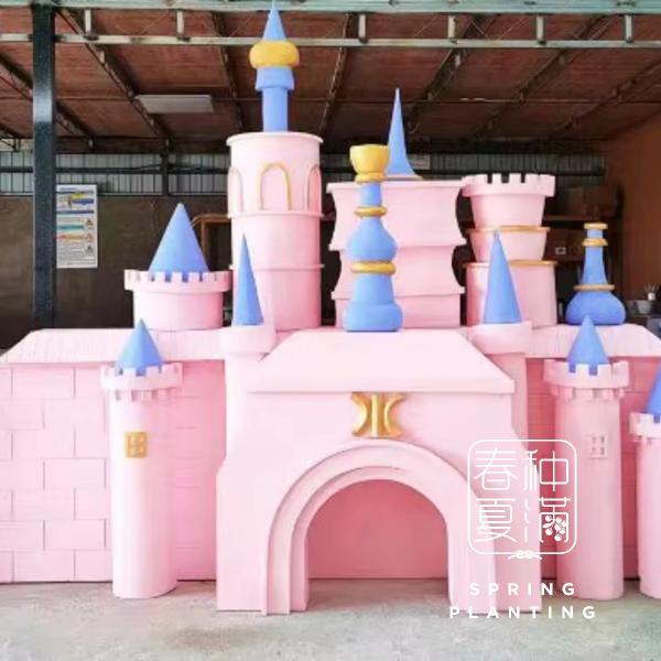 Pink Fairy Tale Castle