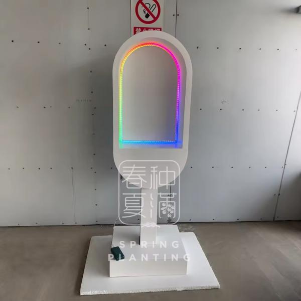 RGB LED Audio Guestbook Stand