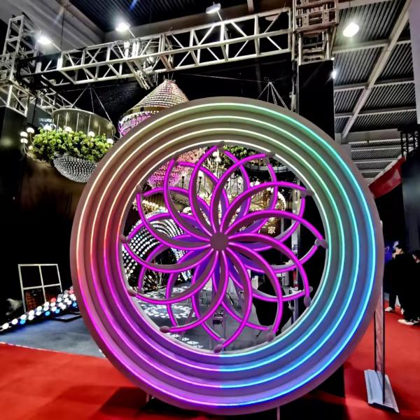 Spinning RGB LED Lighting Decoration